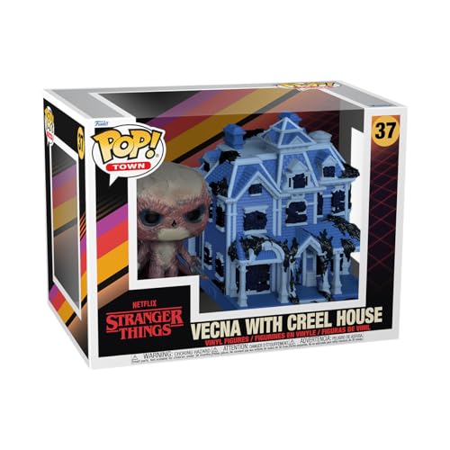 Funko Pop! Town: Stranger Things - Creel House With Vecna- Figura In Vinile Da Collezione - Idea Regalo - Merchandising Ufficiale - Giocattoli Per Bam