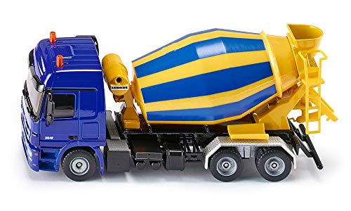 Siku 3539, Autobetoniera, 1:50, Metallo E Plastica, Giallo E Blu, Tamburo Rotante