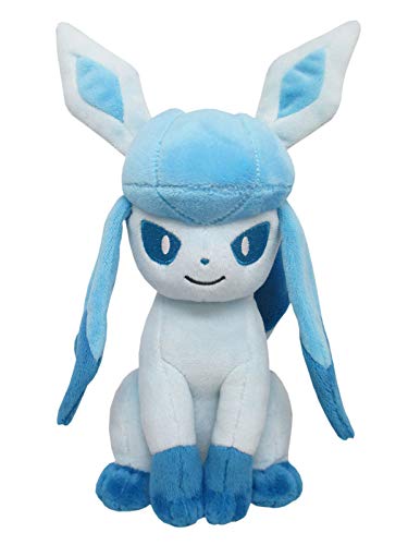Sanei Pokemon All Star Collection Pp124 Glaceon 7" Stuffed Plush
