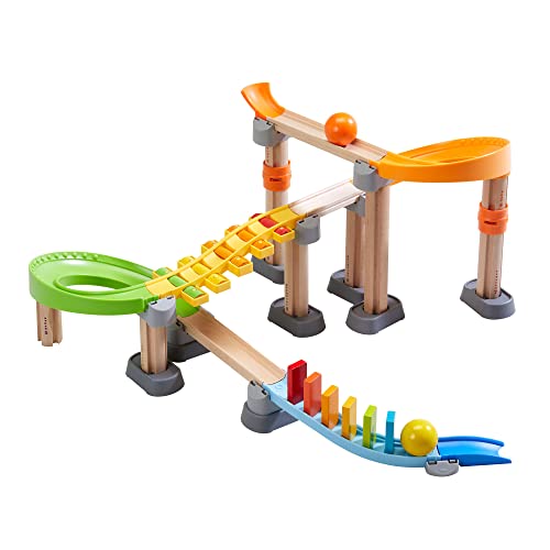 Haba Kullerbü 306744 - Pista Per Palle Melodie-Domino, Primo Palle Per Palle A Partire Da 2 Anni, Made In Germany