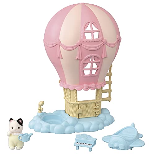 Sylvanian Families 5527, Casetta Mongolfiera Per Bebè, Multicolore