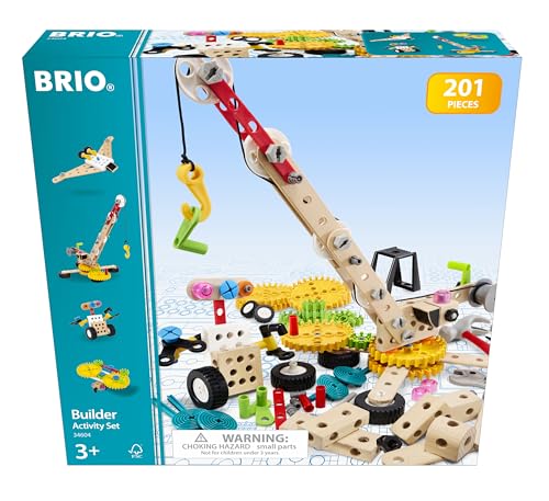 Brio Builder Set Di Costruzioni Activity, Giochi Di Ruolo Educativi E Costruzioni Per Bambini Dai 3 Anni In Su