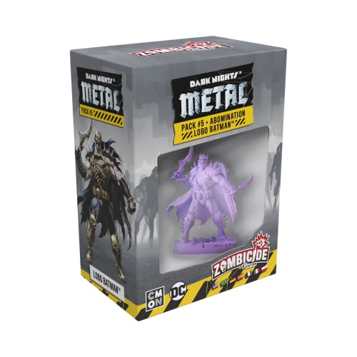 Asmodee - Zombicide: Dark Nights, Metal Pack 5 - Espansione Gioco Da Tavolo, Edizione In Italiano