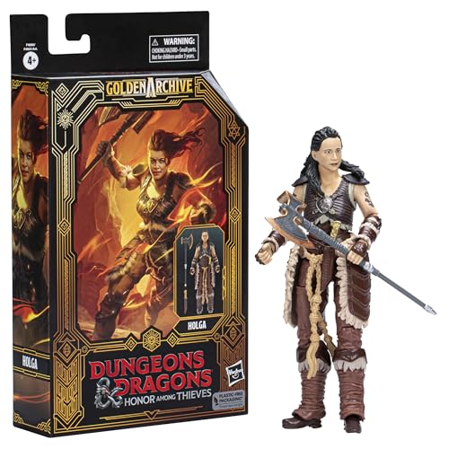 Dungeons & Dragons: L'Onore Dei Ladri, Golden Archive, Holga, Action Figure Collezionabile Per Adulti Da 15 Cm, Ispirata Al Film D&D, Springer - Holga