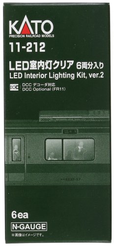N Passenger Car Light Kit, White Led (6) [Toy] (Japan Import)