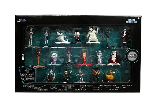 Jada Toys Set 18 Figuras Metal Pesadilla Antes De Navidad 4Cm