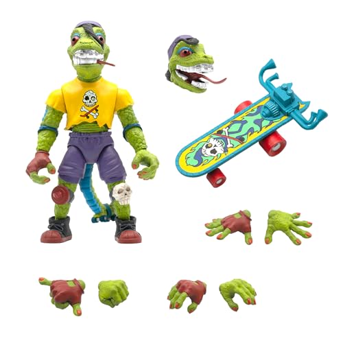 Super7 Les Tortues Ninja Figurine Ultimates Mondo Gecko 18 Cm