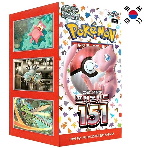 Pokemon 151 - Display 20 Coreano