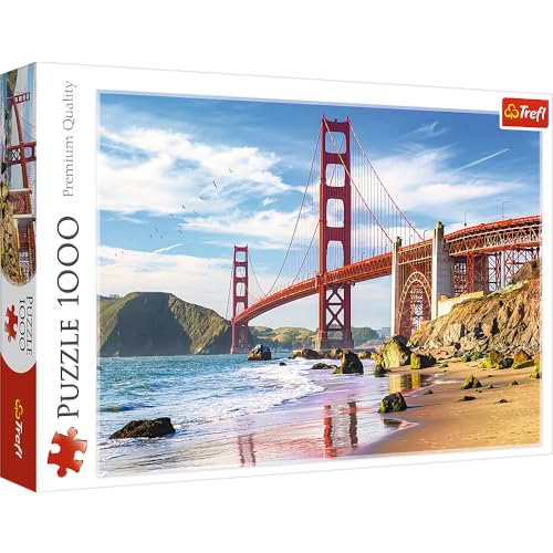 Trefl-10722 1000 Elementi-Art Deco, Viaggio, Te, Intrattenimento Creativo, Classici Per Adulti E Bambini Di Età Superiore Ai 12 Anni Puzzle, Colore Po