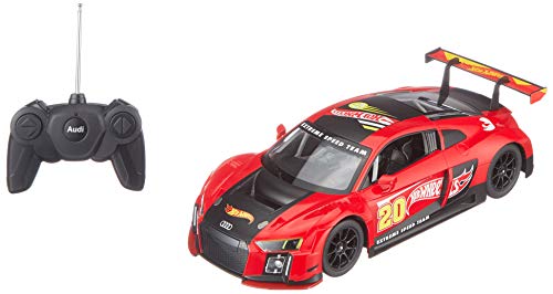 Mondo Motors - Hot Wheels Audi R8 Lms - Macchina Radiocomandata Per Bambini - Scala 1:14 - 63487