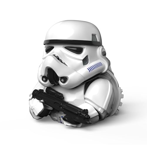 Tubbz First Edition - Statuetta Di Anatra In Gomma Vinilica Originale Stormtrooper Da Collezione, Prodotto Ufficiale Stormtrooper - Tv Di Fantascienza