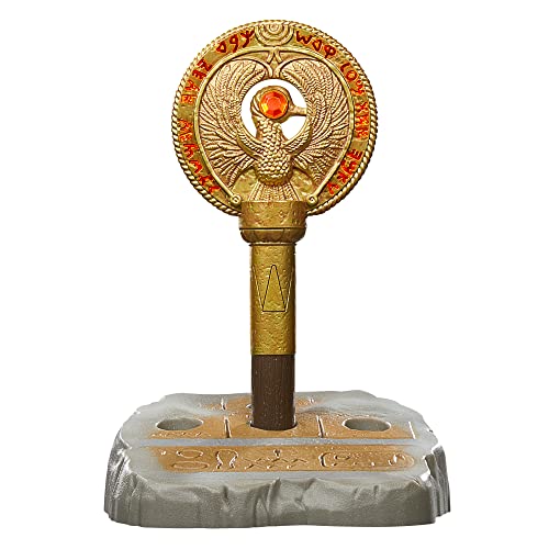 Hasbro Indiana Jones E I Predatori Dell'Arca Perduta, Adventure Series, Amuleto Dell'Asta Di Ra, Replica 1:1, Talismano Per Roleplay E Cosplay Di Indi
