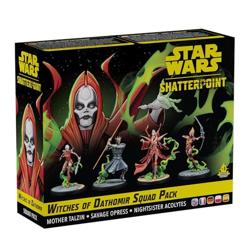 Asmodee - Star Wars Shatterpoint: Witches Of Dathomir, Espansione Gioco Da Tavolo, 14+ Anni, Edizione In Inglese