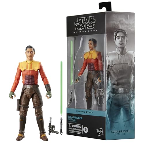 Hasbro Star Wars The Black Series, Ezra Bridger (Lothal), Action Figure Ispirate Alla Serie Star Wars: Ahsoka, Da 15 Cm