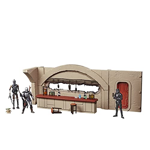 Star Wars Hasbro Vintage Collection The Mandalorian Cantina Playset, Imperial Death Trooper (Nevarro) Action Figure, Multicolore, F3902