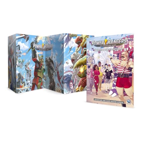 Power Rangers Rpg Glutton For Punishment Gm Screen