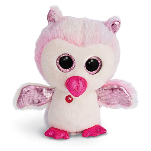 Peluche Glubschis Civetta Princess Holly 15 Cm, Peluche Con Grandi Occhi Glitterati