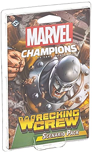 Fantasy Flight Games, Marvel Champions: Scenario Pack: The Wrecking Crew, Ages 14+,O 4 Players, 90 Min Player Time 3. Scenario Pack, Multicoloured, Mc