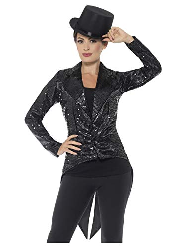 Sequin Tailcoat Jacket, Ladies (L)
