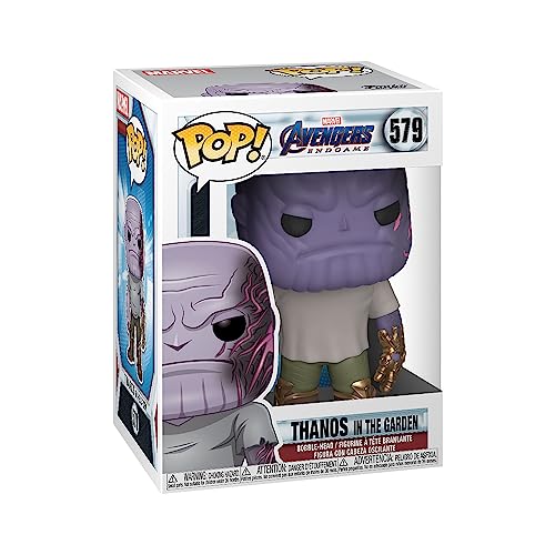 Funko Pop! Marvel: Endgame - Casual Thanos With Gauntlet - Avengers - Figura In Vinile Da Collezione - Idea Regalo - Merchandising Ufficiale - Giocatt