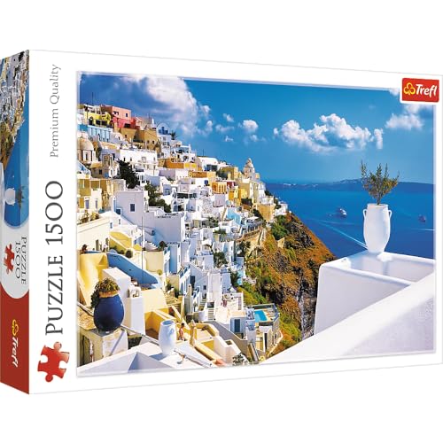 Trefl 916 26119 Ea 1500Pcs Santorini Greece, Coloured