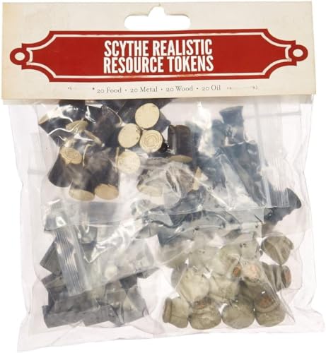 Stonemaier Games Scythe: Realistic Resource Tokens