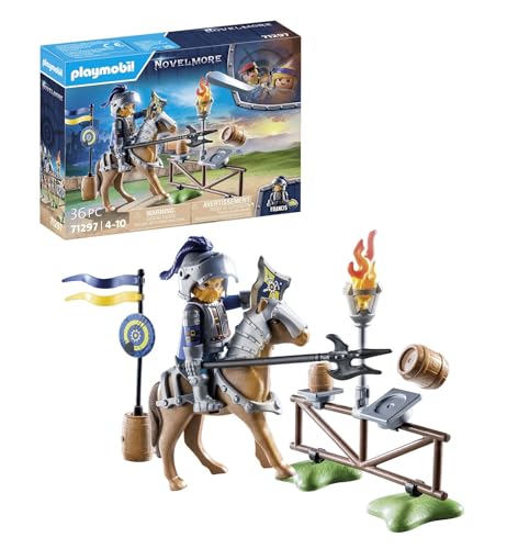 Playmobil Novelmore 71297, Giostra Medioevale Giocatto Per Bambini Dai 5 Anni