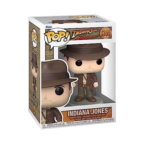 Funko Pop! Movies: Rotla - Indiana Jones With Jacket- Figura In Vinile Da Collezione - Idea Regalo - Merchandising Ufficiale - Giocattoli Per Bambini