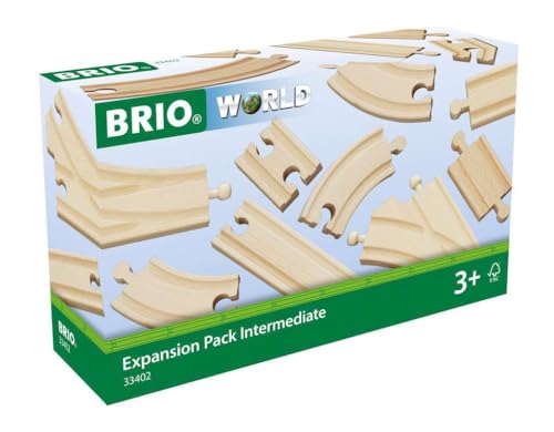 Brio Piste E Trenini In Legno Pacchetto Espansione Intermedio 960, Multicolore, 7312350334029