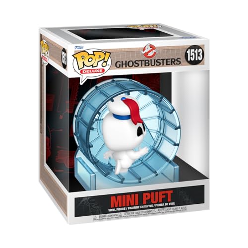 Funko Deluxe Ghostbusters Frozen Empire, Mini Puft In Wheel, Figura In Vinile Da Collezione, Merchandising Ufficiale, Giocattoli Per Bambini E Adulti,