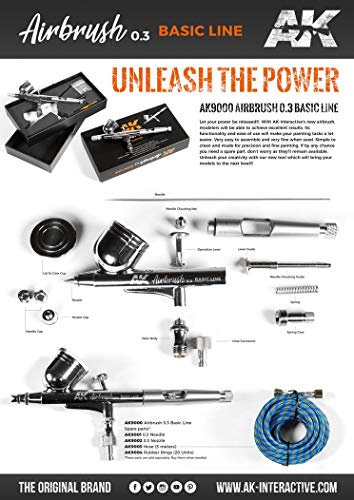 Ak Interactive Ak9000 Airbrush Basic Line 0.3