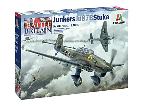 Italeri 2807S Junkers Ju-87B Stuka Bat.O.Brit, Modellismo, Modellismo, Modellismo, Fai Da Te, Hobby, Incollaggio, In Plastica, Dettagliato