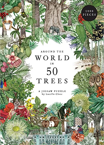 Laurence King Publishing Around The World In 50 Trees Puzzle: 1000 Pieces