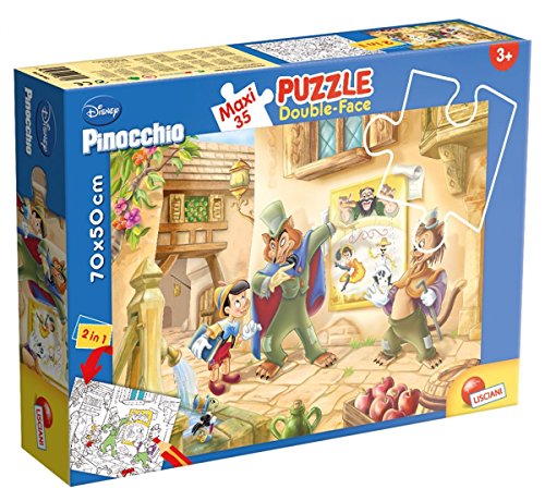 Lisciani Giochi Pinocchio Disney Puzzle, 35 Pezzi, Multicolore, 48182