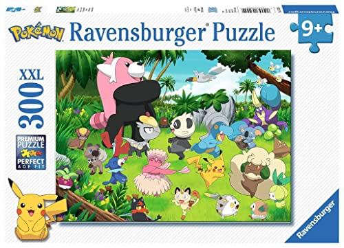 Ravensburger - Puzzle Pokémon, 300 Pezzi Xxl, Età Raccomandata 9+ Anni