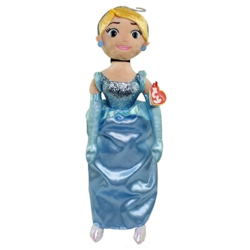 Retro Styler - Disney Princess Cinderella Ty Beanie Medio Con Suono Peluche, 0008421024124