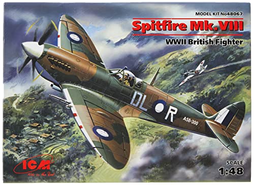 Icm 48067 - Spitfire Della Seconda Guerra Mondiale Britannico Fighter Mk.Viii
