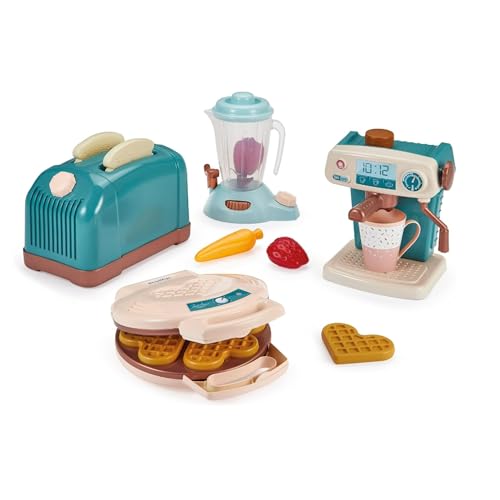 Giocattoli Ecoiffier 1683 Super Pack Elettrodomestici 4 In 1 - Gioco Imitazione - A Partire Da 18 Mesi - Made In France