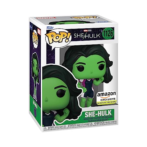 Funko Pop! Vinyl: Marvel: She-Hulk - Esclusiva Amazon - Figura In Vinile Da Collezione - Idea Regalo - Merchandising Ufficiale - Giocattoli Per Bambin