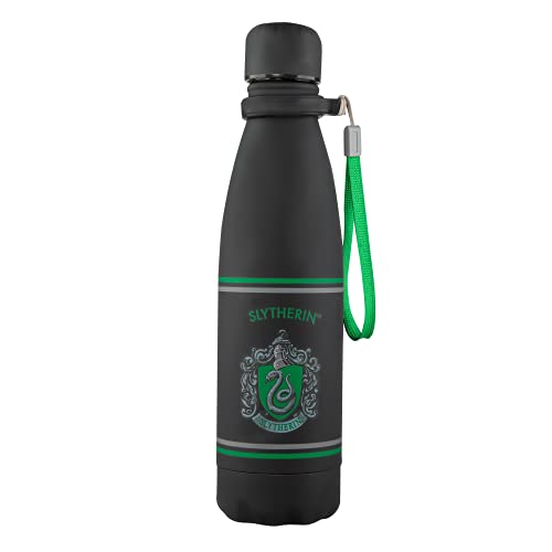 Cinereplicas Harry Potter - Bottiglia D'Acqua Serpeverde - Licenza Ufficiale