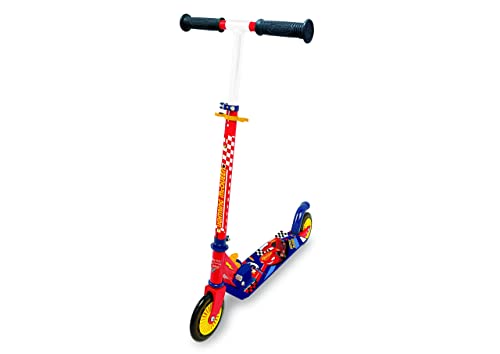 Smoby - Monopattino 2 Ruote Disney Cars, 7600750337, 5 Anni, Con Struttura In Metallo