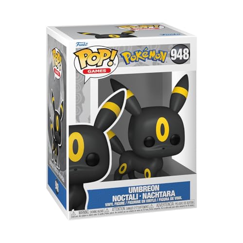 Funko Pop! Games: Pokemon - Umbreon - Figura In Vinile Da Collezione - Idea Regalo - Merchandising Ufficiale - Giocattoli Per Bambini E Adulti - Video