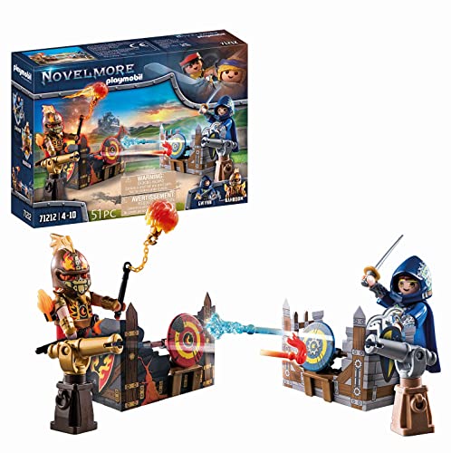 Playmobil Novelmore 71212 Duello Novelmore Vs Guerrieri Di Burnham, Giocattolo Per Bambini Dai 4 Anni In Su