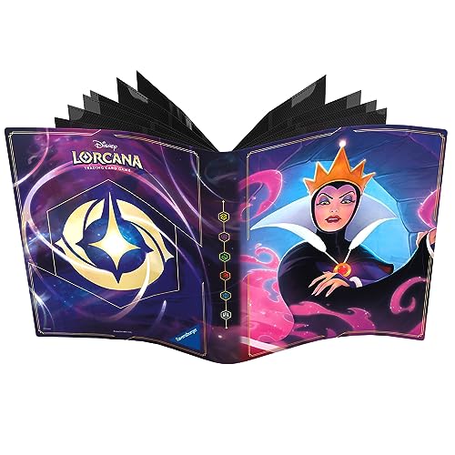 Ravensburger - Disney Lorcana: Primo Capitolo - Gioco Di Carte Collezionabili - Accessorio - Raccoglitore Per Carte Queen - Da 8 Anni - Multilingue