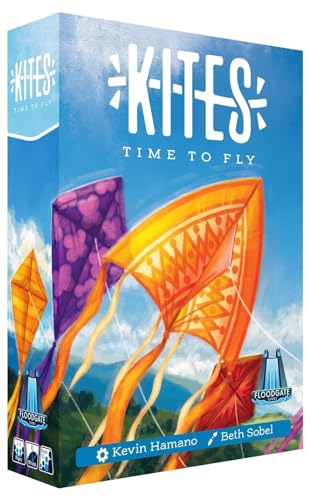 Floodgate Games - Kites - Card Game -Ages 10 And Up - 1-4 Players - English Version