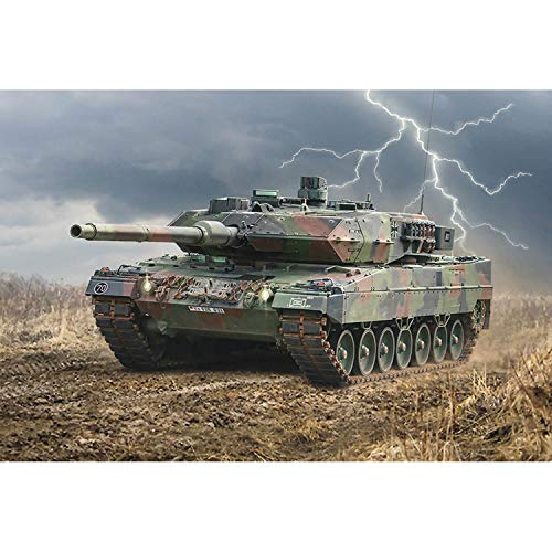 Italeri 6567 Leopard 2A6 Scala 1:35, Modellismo, Model Kit, Carri Armati, Mezzi Militari, Plastica, Modello Da Montare E Pitturare