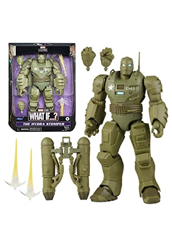 Marvel Legends Series, Action Figure Giocattolo Di The Hydra Stomper In Scala Da 15 Cm, Design Eccezionale, Zaino, 4 Accessori
