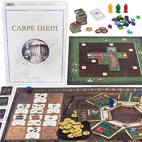 Ravensburger - Alea Carpe Diem, Versione Italiana, Gioco Di Strategia, 2-4 Giocatori, 10+ Anni