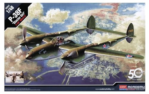 Modellino Aereo P-38F Glacier Girl