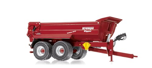 Wiking 077854 Rimorchio Agricolo Krampe Halfpipe Hp20, Modellino Di Un Rimorchio, 1:32, Da 14 Anni, Molte Funzioni, Cassone Ribaltabile, Portellone Po